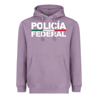 Lavender mexico policia federal mexican police law enforcement Heavyweight Hoodie - linhVisuals