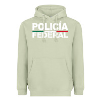Matcha mexico policia federal mexican police law enforcement Heavyweight Hoodie - linhVisuals