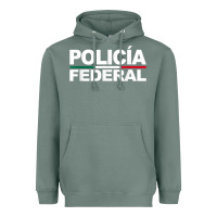 Sage mexico policia federal mexican police law enforcement Heavyweight Hoodie - linhVisuals