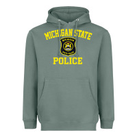 Sage michigan state police Heavyweight Hoodie - linhVisuals