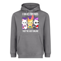 Storm i have friends they are just online Heavyweight Hoodie - linhVisuals