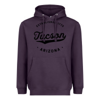 Plum classic retro vintage tucson arizona 1775 usa gift sweatshirt Heavyweight Hoodie - linhVisuals