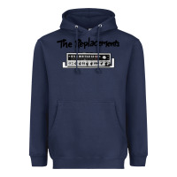 Navy radio the replacements Heavyweight Hoodie - linhVisuals