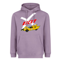 Lavender racer x Heavyweight Hoodie - linhVisuals