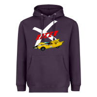Plum racer x Heavyweight Hoodie - linhVisuals