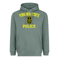 Sage virginia state police Heavyweight Hoodie - linhVisuals