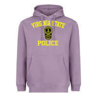 Lavender virginia state police Heavyweight Hoodie - linhVisuals