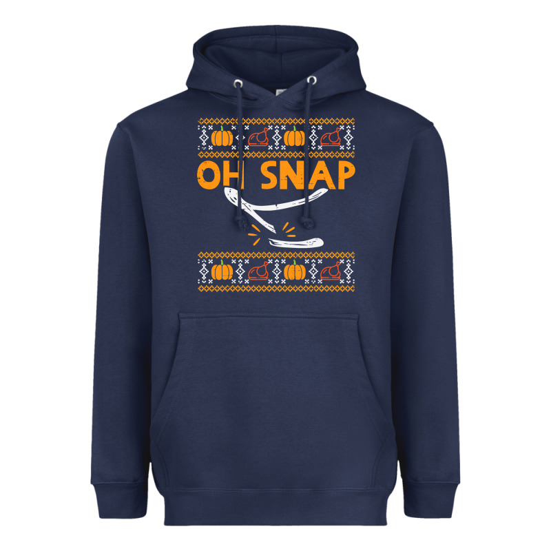 Oh Snap Turkey Wishbone Funny Ugly Heavyweight Hoodie by linhVisuals | Teevron