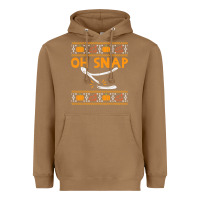 Toasted Coconut oh snap turkey wishbone funny ugly Heavyweight Hoodie - linhVisuals