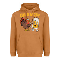 Meerkat oh snap thanksgiving cute turkey day Heavyweight Hoodie - linhVisuals