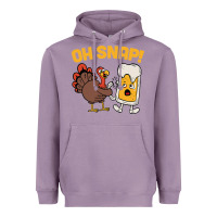 Lavender oh snap thanksgiving cute turkey day Heavyweight Hoodie - linhVisuals