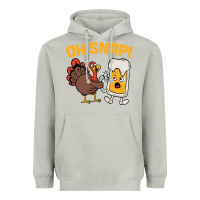 Moon Dust oh snap thanksgiving cute turkey day Heavyweight Hoodie - linhVisuals