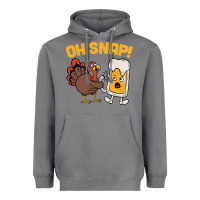 Storm oh snap thanksgiving cute turkey day Heavyweight Hoodie - linhVisuals