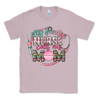 Lilac my favorite nurse calls me mom Classic Tee - CowGirlArtShop