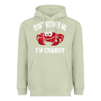 Matcha don't bother me i'm crabby Heavyweight Hoodie - linhVisuals
