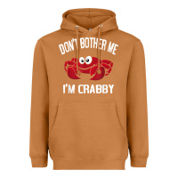 Meerkat don't bother me i'm crabby Heavyweight Hoodie - linhVisuals