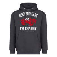 Smoke don't bother me i'm crabby Heavyweight Hoodie - linhVisuals