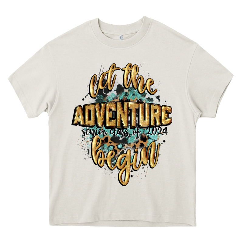 Let The Adventure Begin 2024 Heavy Core Tee by CowGirlArtShop | Teevron