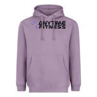 Lavender anytime fitness leg day Heavyweight Hoodie - linhVisuals