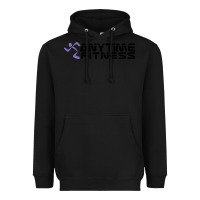 Black anytime fitness leg day Heavyweight Hoodie - linhVisuals