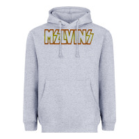 Heather Grey melvins vocalis Heavyweight Hoodie - linhVisuals