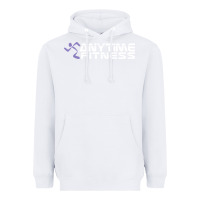 White anytime fitness leg day Heavyweight Hoodie - linhVisuals