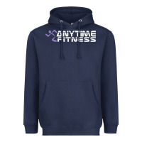 Navy anytime fitness leg day Heavyweight Hoodie - linhVisuals