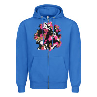True Royal valentine's day cow patches Zipper Hoodie - AdoDesignShop