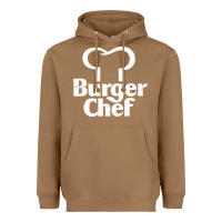 Toasted Coconut vintage burger chef classic Heavyweight Hoodie - linhVisuals