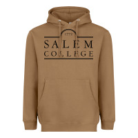 Toasted Coconut Salem College Heavyweight Hoodie - linhVisuals