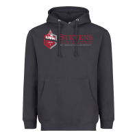 Smoke Stevens Institute of Technology Heavyweight Hoodie - linhVisuals