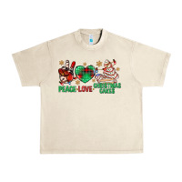 Sandshell peace love christmas cakes bbs Urban Heavy Tee - BundleAndBundleShop