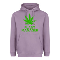 Lavender plant manager weed pot cannabis flippin sweet gear transparent copy Heavyweight Hoodie - linhVisuals