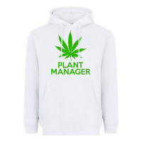 White plant manager weed pot cannabis flippin sweet gear transparent copy Heavyweight Hoodie - linhVisuals