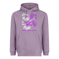 Lavender hodgkins lymphoma awareness t  shirt hodgkin's lymphoma awareness her Heavyweight Hoodie - linhVisuals