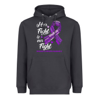 Smoke hodgkins lymphoma awareness t  shirt hodgkin's lymphoma awareness her Heavyweight Hoodie - linhVisuals