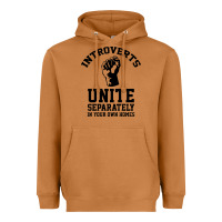 Meerkat introverts unite Heavyweight Hoodie - linhVisuals