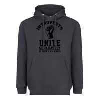 Smoke introverts unite Heavyweight Hoodie - linhVisuals