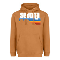 Meerkat cute retro i love sedona arizona desert sunset az t shirt Heavyweight Hoodie - linhVisuals