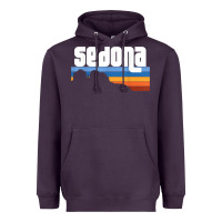 Plum cute retro i love sedona arizona desert sunset az t shirt Heavyweight Hoodie - linhVisuals