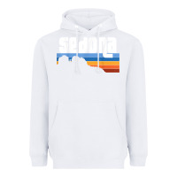 White cute retro i love sedona arizona desert sunset az t shirt Heavyweight Hoodie - linhVisuals