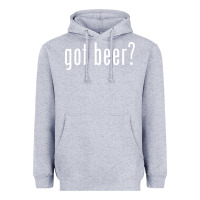 Heather Grey beer Heavyweight Hoodie - linhVisuals
