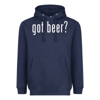 Navy beer Heavyweight Hoodie - linhVisuals