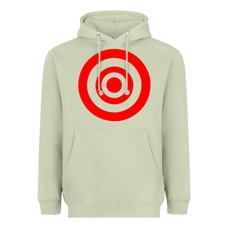 Bullseye Target Heavyweight Hoodie by linhVisuals | Teevron
