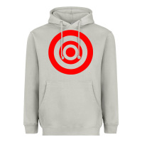 Moon Dust bullseye target Heavyweight Hoodie - linhVisuals
