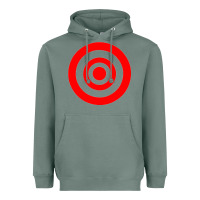 Sage bullseye target Heavyweight Hoodie - linhVisuals