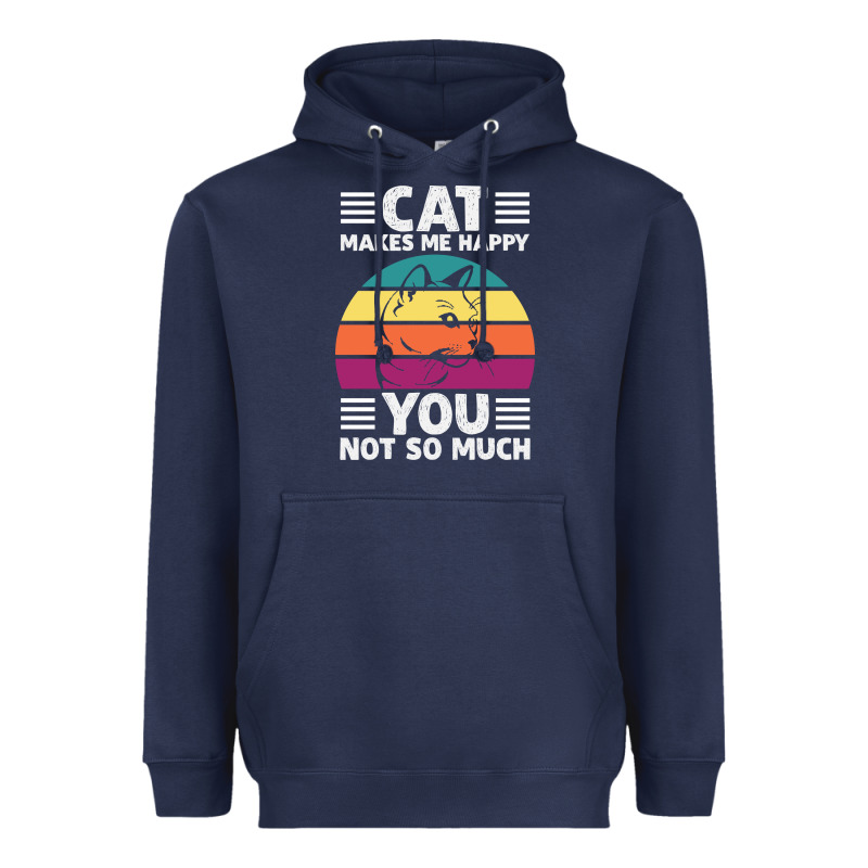 Funny Cat Lover Sarcastic Cat Memes Heavyweight Hoodie by linhVisuals | Teevron