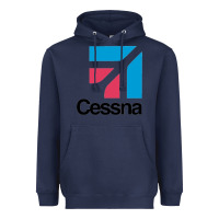 Navy cessnas Heavyweight Hoodie - linhVisuals