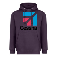 Plum cessnas Heavyweight Hoodie - linhVisuals