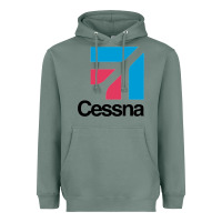 Sage cessnas Heavyweight Hoodie - linhVisuals